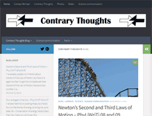 Tablet Screenshot of contrarythoughts.com